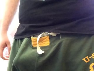 Random Guy Flops Out His Tasty Young Cock