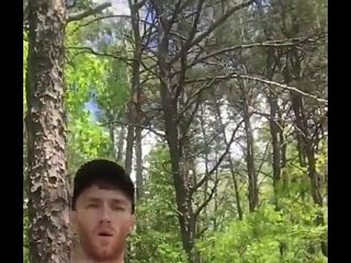 Ginger beard nude in the wood (cum eating)